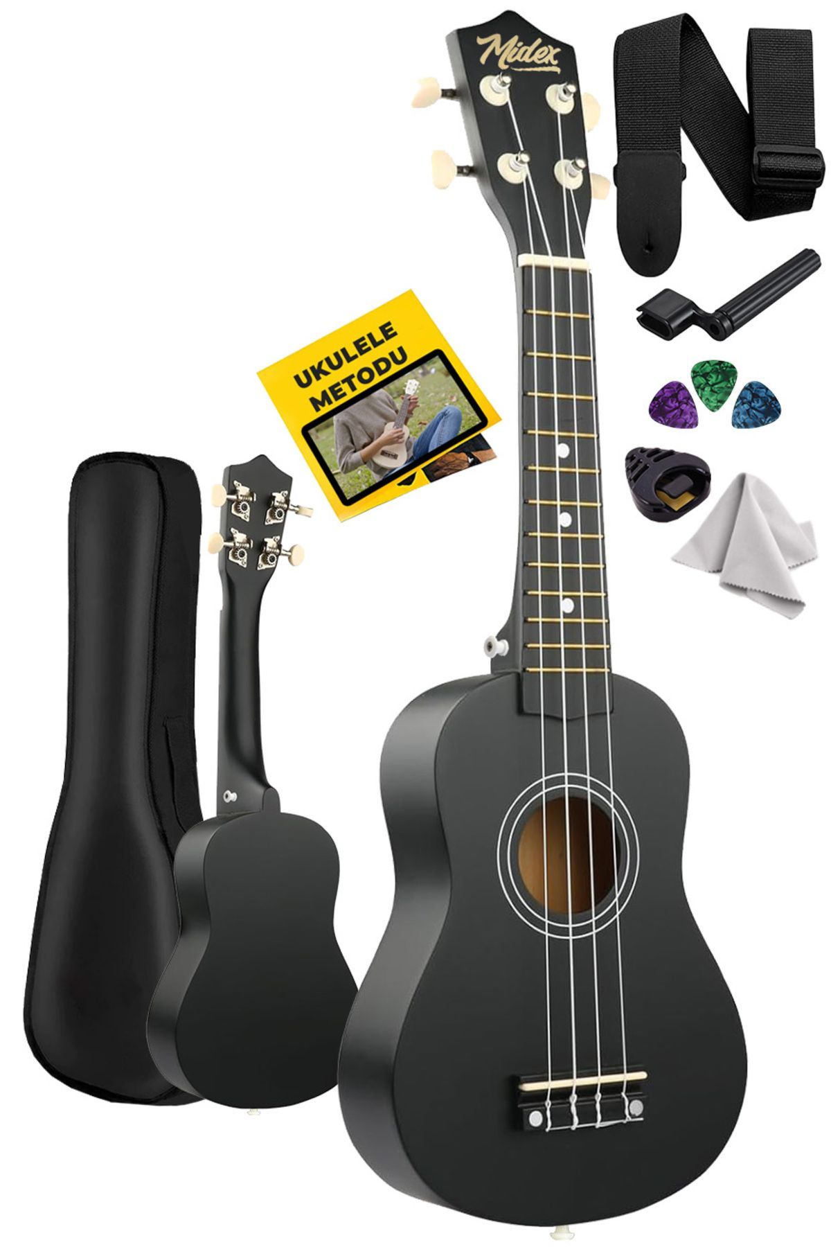 Midex Ukx-901bk Siyah Soprano Ukulele İnceleme: Kullanıcı Dostu ve Taşınabilir